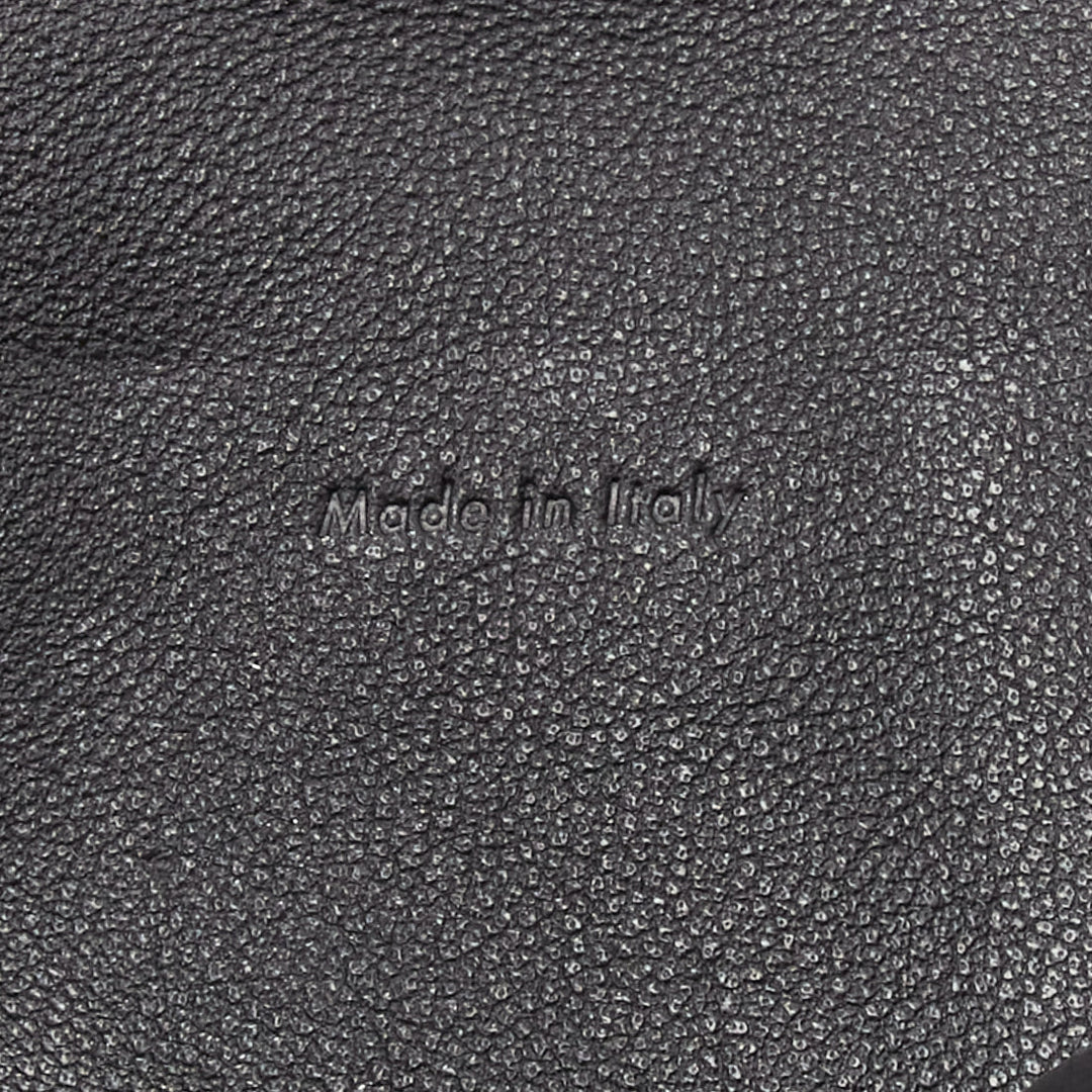 LD COELINE Phoebe Philo 2016 Medium Shopper burgundy black envelop pocket bag