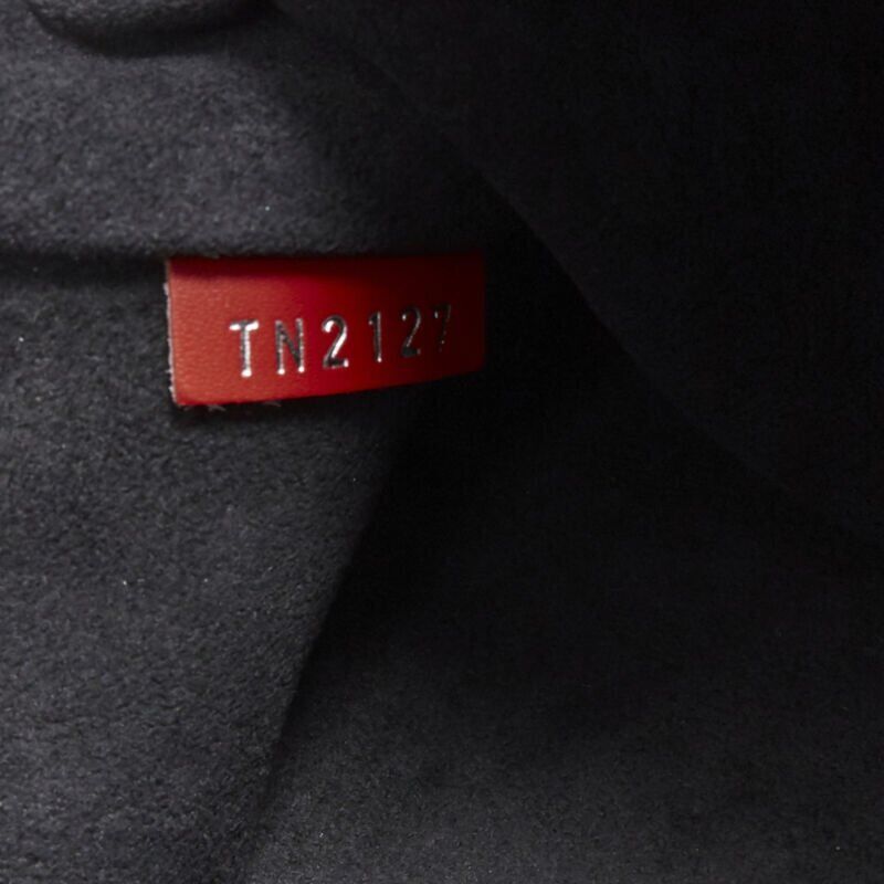 rare LOUIS VUITTON SUPREME 2017 LV Epi Pouchette Jour GM red document clutch bag