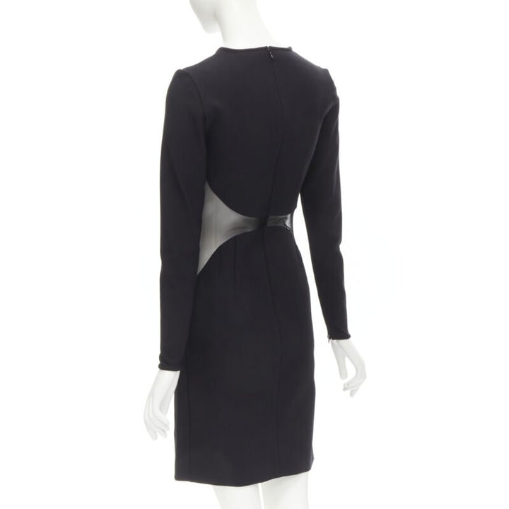 STELLA MCCARTNEY 2013 Runway Iconic sheer waist illusion bodycon dress IT40 S