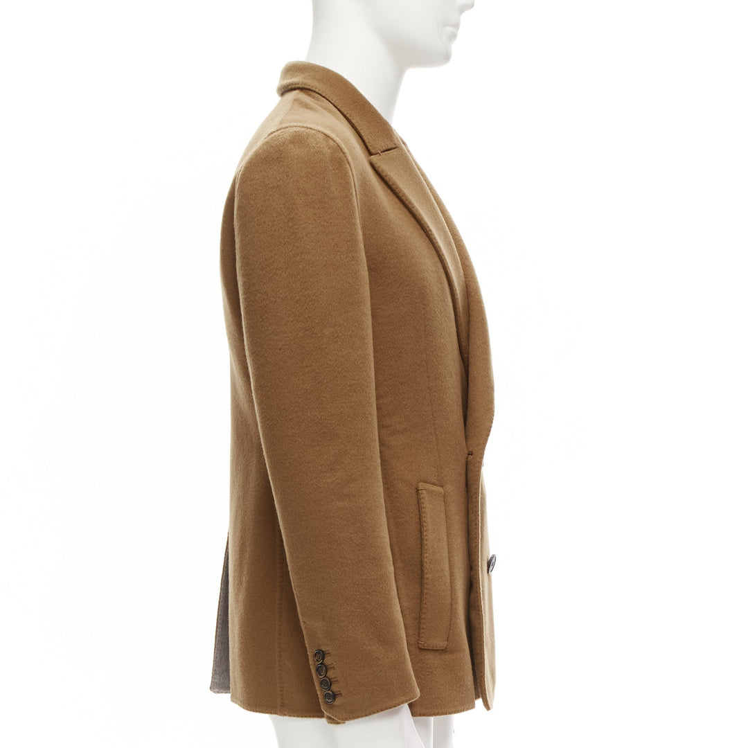 BERLUTI 100% cashmere double faced double breasted jacket IT50 L