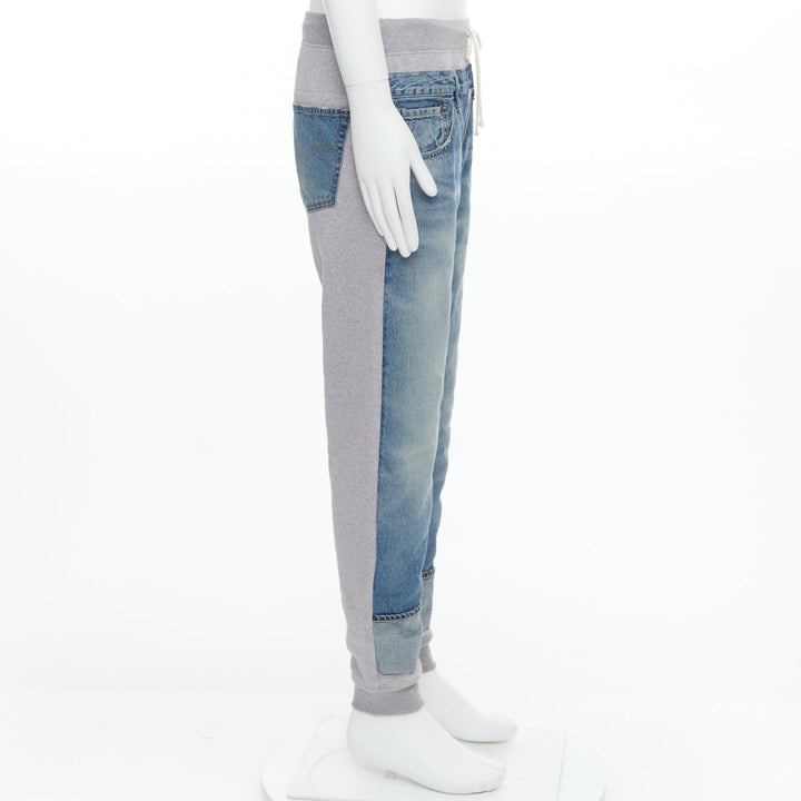 JUNYA WATANABE LEVI'S 2022 deconstructed denim patch joggers M