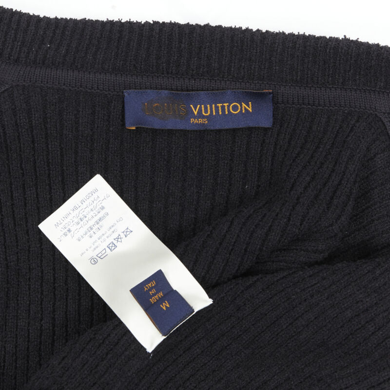 Runway LOUS VUITTON Virgil Abloh Multi 3D Pocket utility pocket ribbed vest M