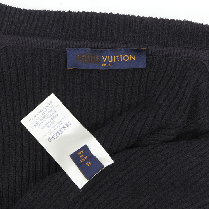 Runway LOUS VUITTON Virgil Abloh Multi 3D Pocket utility pocket ribbed vest M