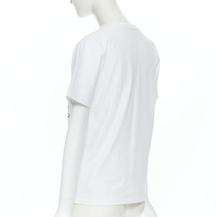 VICTORIA BECKHAM white Disney Minnie Mouse print short sleeve tshirt US2