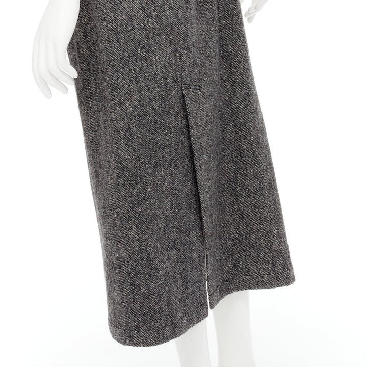 rare JUNYA WATANABE 1999 Vintage grey tweed convertible blazer dress look S