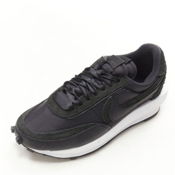 NIKE SACAI LD Waffle BV0073 002 black white sneaker US5 EU37.5