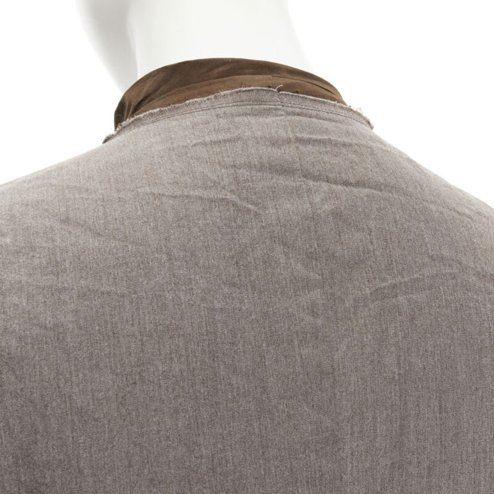 Runway COMME DES GARCONS Vintage 2002 grey brown twist braid jacket S