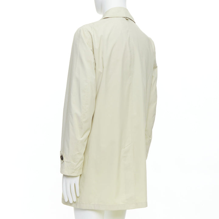 ALLEGRI City Nylon beige packable superlight black buttons coat IT48 M