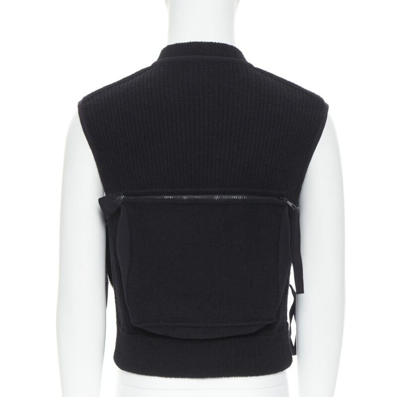 Runway LOUS VUITTON Virgil Abloh Multi 3D Pocket utility pocket ribbed vest M