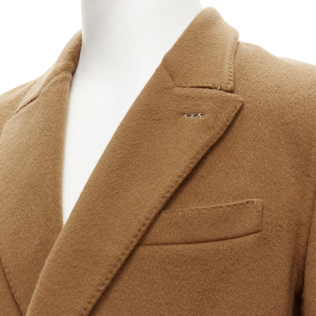 BERLUTI 100% cashmere double faced double breasted jacket IT50 L