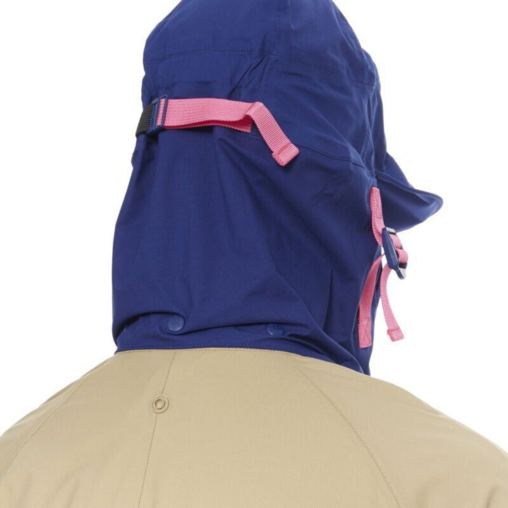 THE NORTH FACE KAZUKI KARAISHI Kelp Tan Blue Futurelight raincoat S M