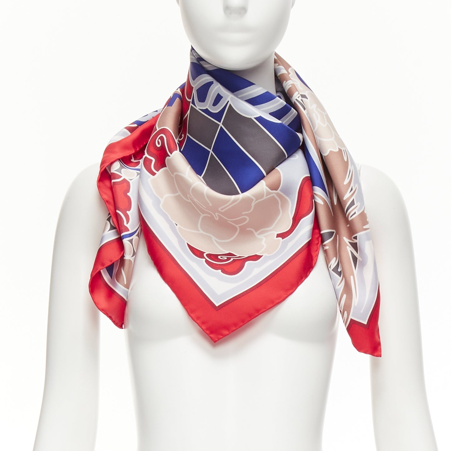 Chanel - Red Women Casual Scarf | JHROP Preloved Luxury