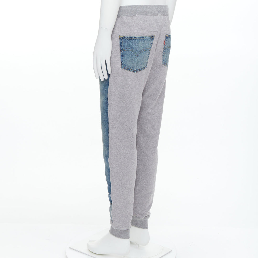 JUNYA WATANABE LEVI'S 2022 deconstructed denim patch joggers M