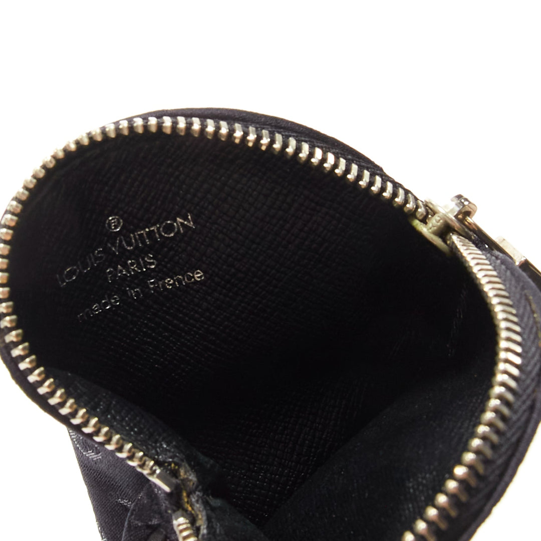 LOUIS VUITTON Mini Monogram Conte de Fees Apple black monogram coins pouch bag