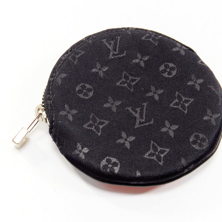 LOUIS VUITTON Mini Monogram Conte de Fees Apple black monogram coins pouch bag