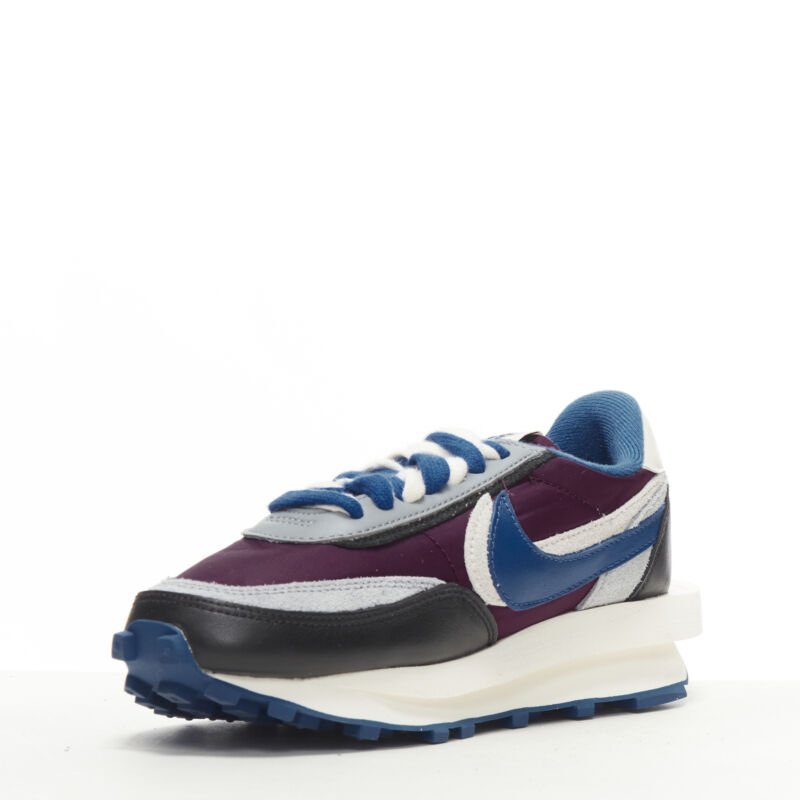 NIKE SACAI UNDERCOVER LD Waffle DJ4877 600 grey purple blue sneaker US5 EU37.5