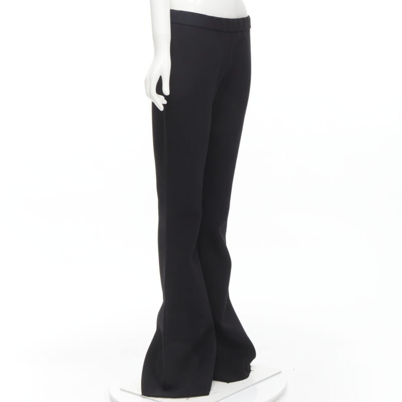 GAUCHERE Rihanna 100% virgin woo wide legl flared trousers FR38 M