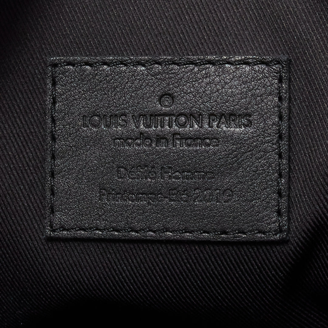 LOUIS VUITTON Virgil Abloh 2019 Solar Ray Soft Trunk monogram crossbody bag