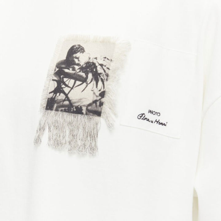JIL SANDER 2021 Florence Henri photo patchwork oversized boxy t-shirt XS
