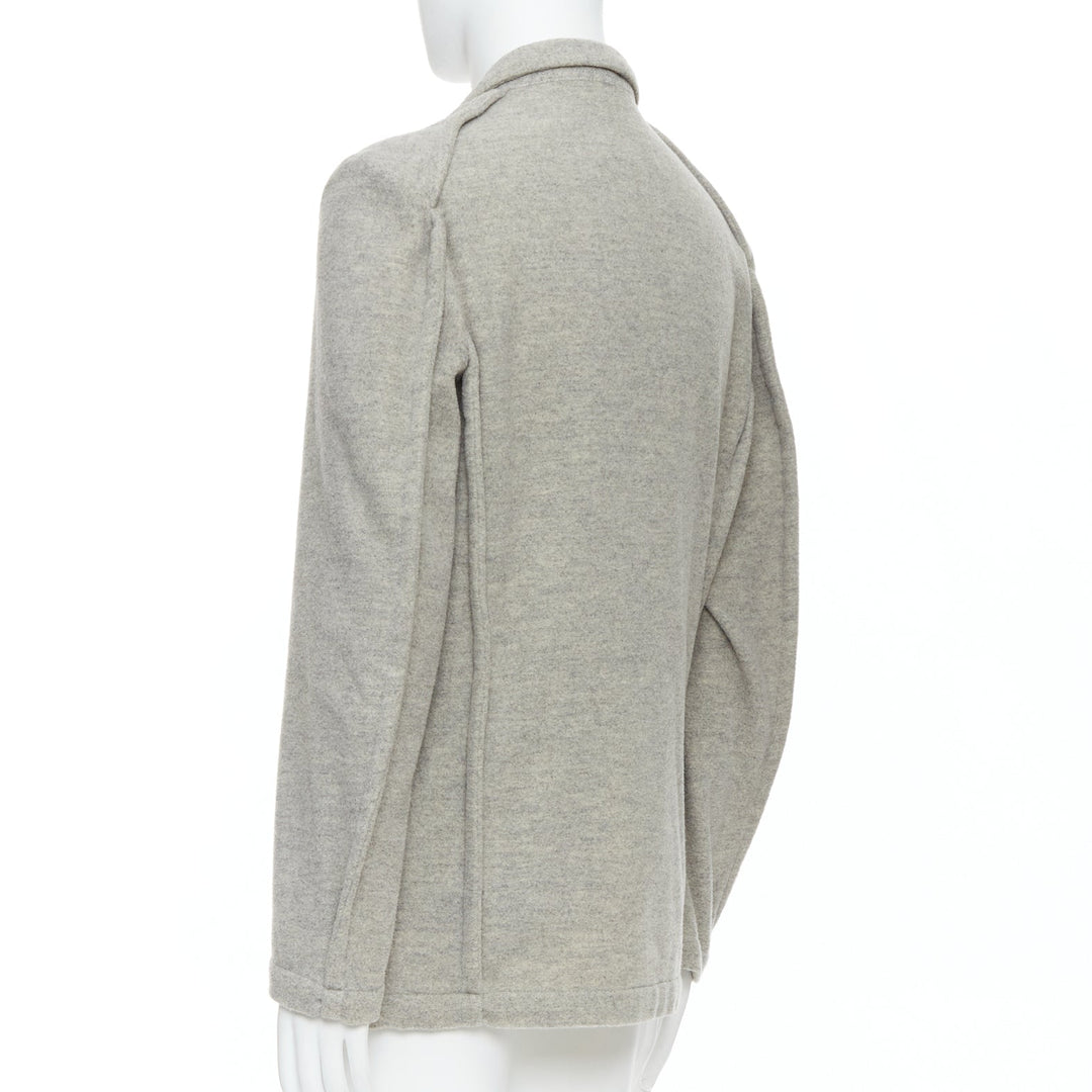 COMME DES GARCONS HOMME PLUS 2005 Evergreen grey wool blazer jacket M