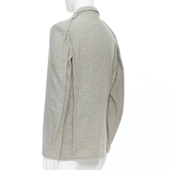 COMME DES GARCONS HOMME PLUS 2005 Evergreen grey wool blazer jacket M