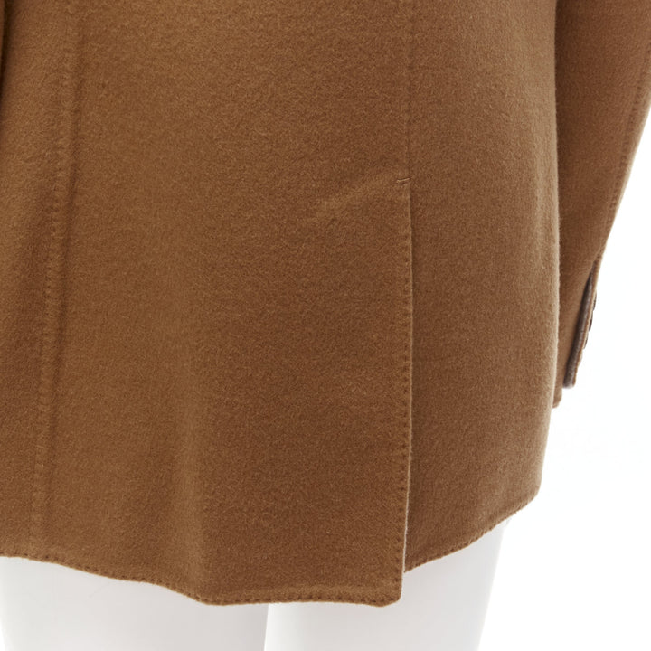 BERLUTI 100% cashmere double faced double breasted jacket IT50 L