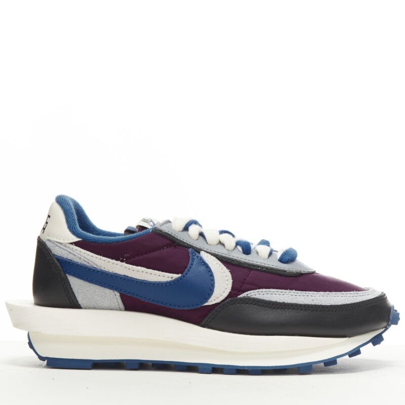NIKE SACAI UNDERCOVER LD Waffle DJ4877 600 grey purple blue sneaker US5 EU37.5