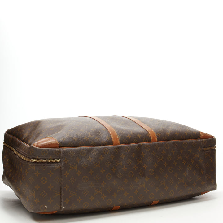 LOUIS VUITTON Sirius 70 brown LV monogram canvas large travel bag