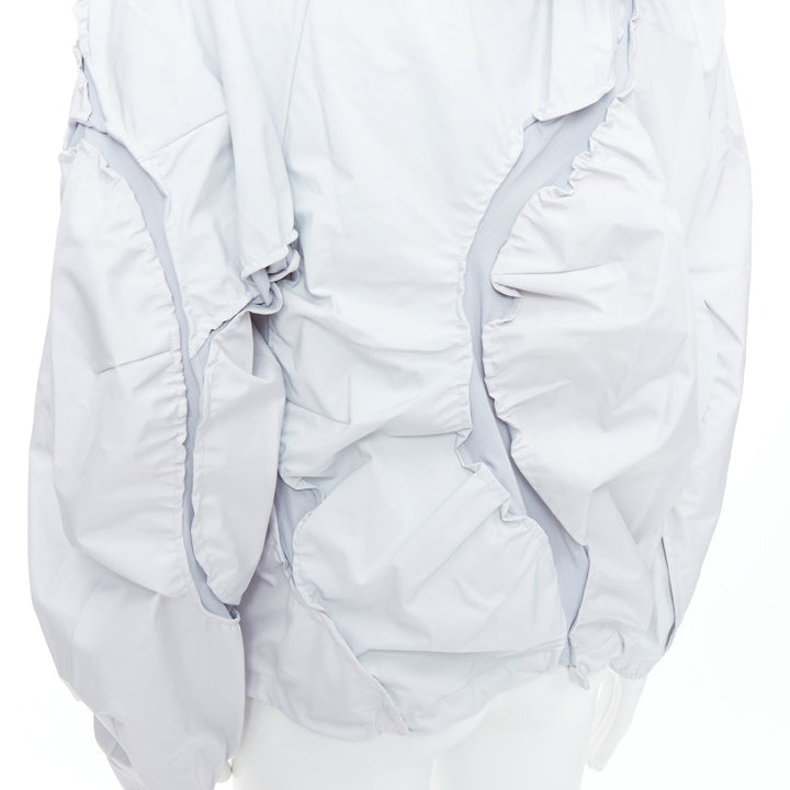POST ARCHIVE FACTION 6.0 Technical Left Ice baby blue track jacket XL