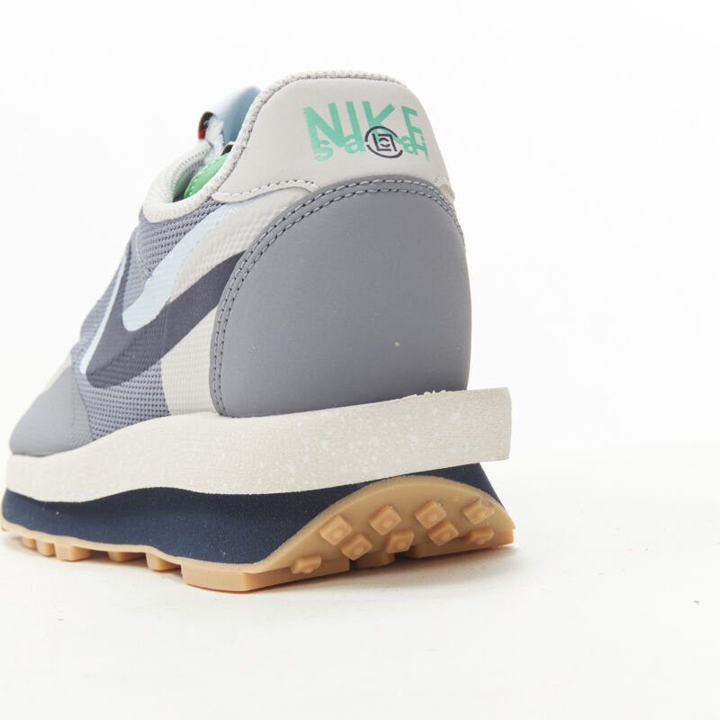 NIKE SACAI CLOT LD Waffle DH3114 001 grey navy sneaker US5 EU37.5
