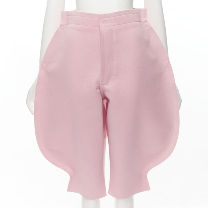 rare COMME DES GARCONS 2012 Runway 2D Flat Packed Doll green camo pink set S