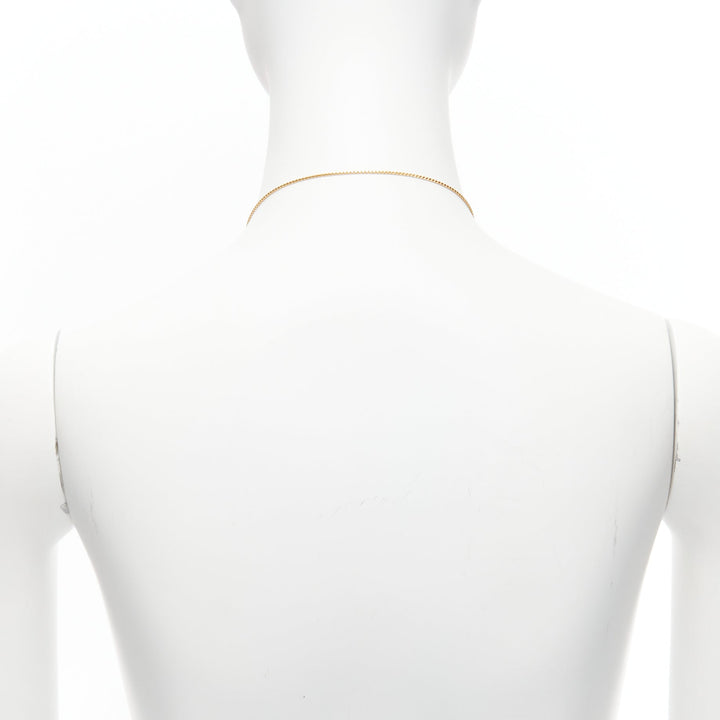 TOGA ARCHIVES yellow white ombre tiered faux pearl statement necklace