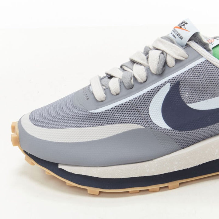 NIKE SACAI CLOT LD Waffle DH3114 001 grey navy sneaker US5 EU37.5