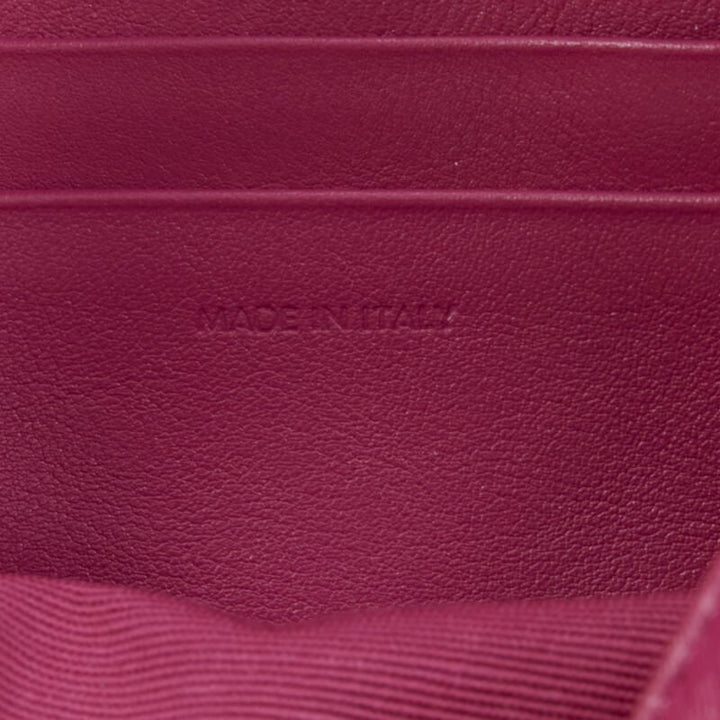 CELINE Hedi Slimane 2019 C Charm pink quilted small crossbody camera bag