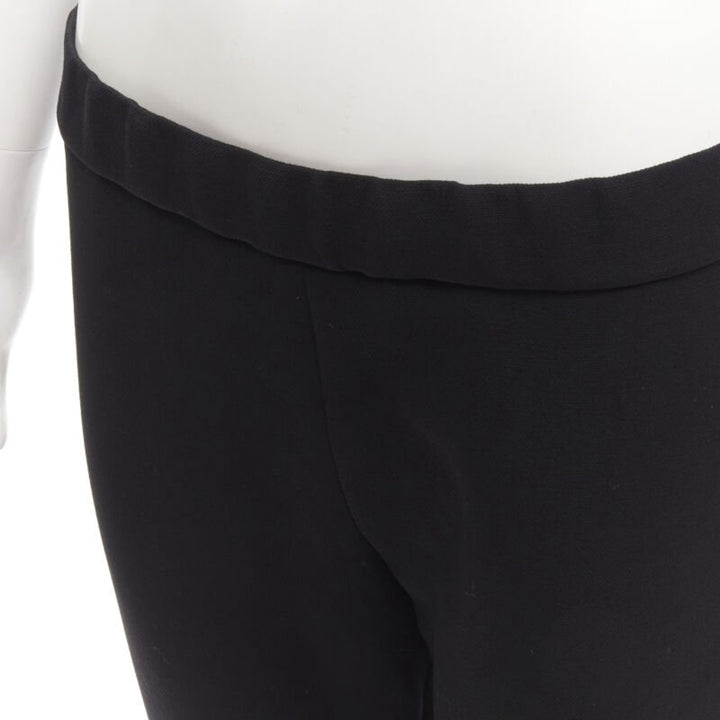 GAUCHERE Rihanna 100% virgin woo wide legl flared trousers FR38 M