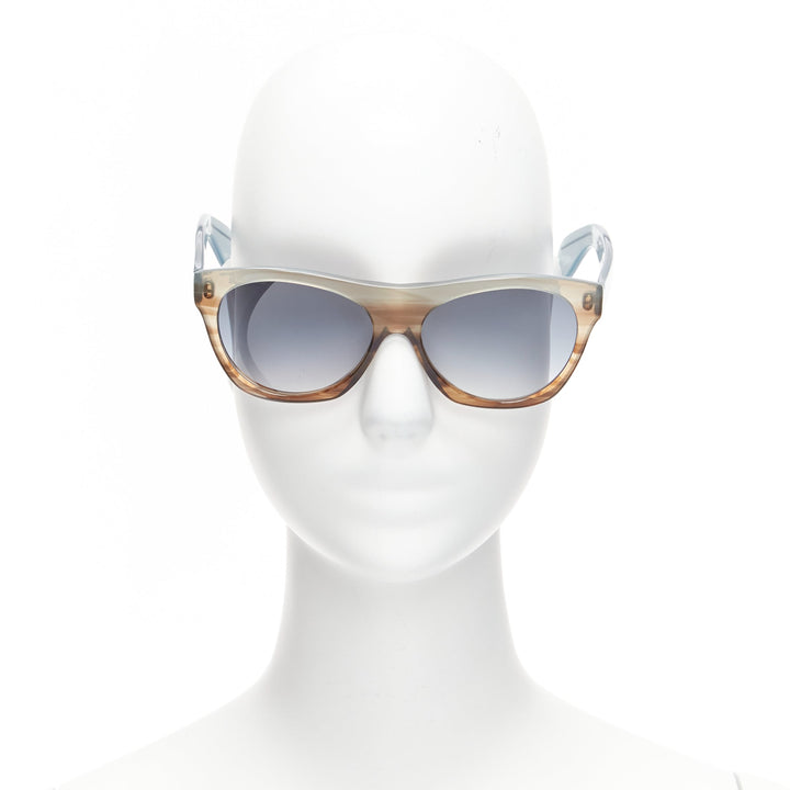 CUTLER AND GROSS 0164 Obtur blue brown gradient frame blue lens sunglasses