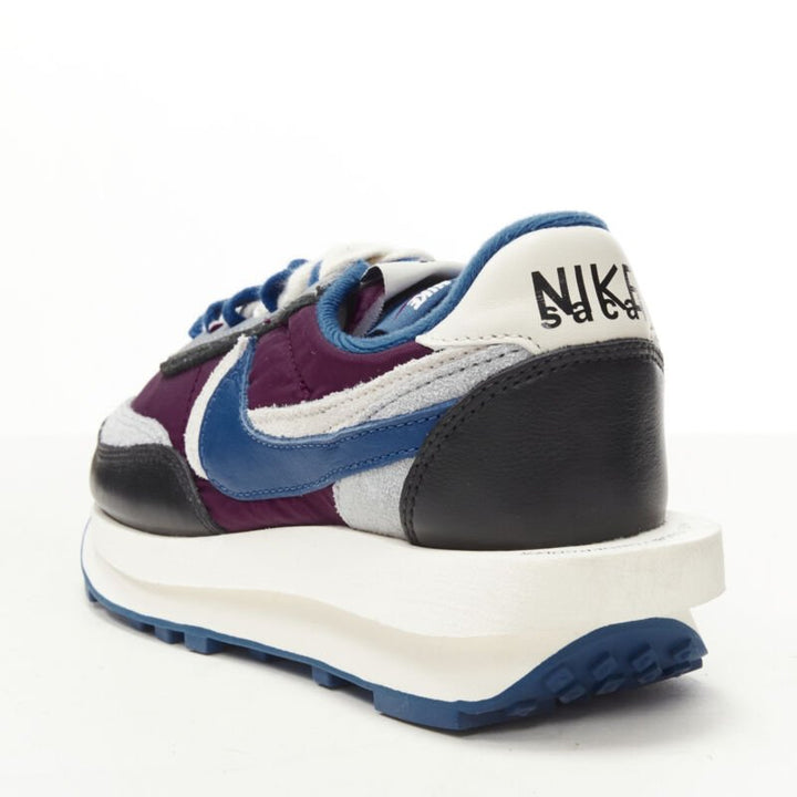 NIKE SACAI UNDERCOVER LD Waffle DJ4877 600 grey purple blue sneaker US5 EU37.5