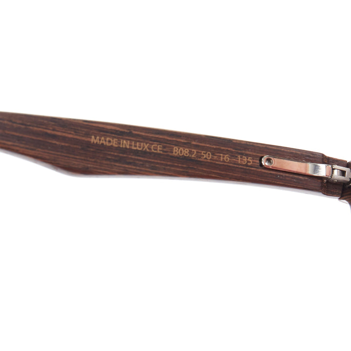 GOLD & WOOD B08.2 brown wood ombre lens spring sunglasses