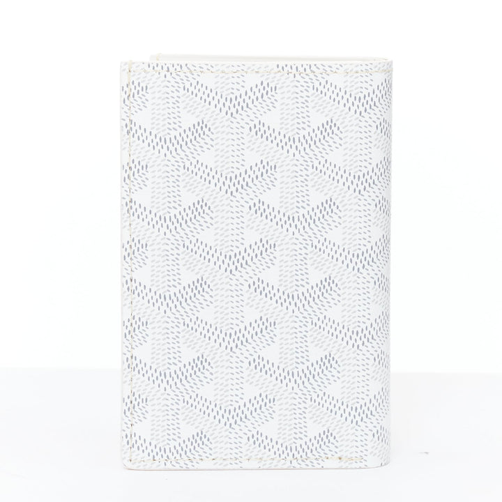 GOYARD Goyardine Saint-Pierre 2 grey white monogram bifold wallet
