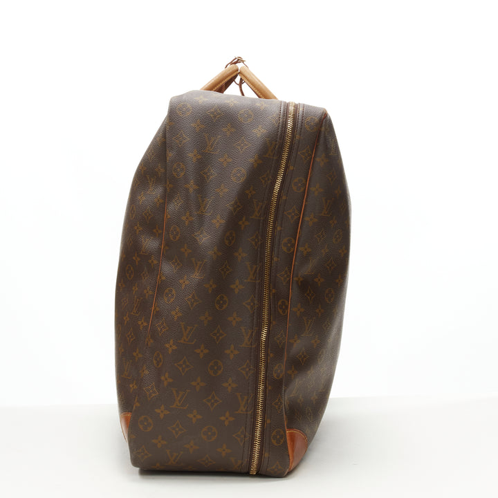 LOUIS VUITTON Sirius 70 brown LV monogram canvas large travel bag