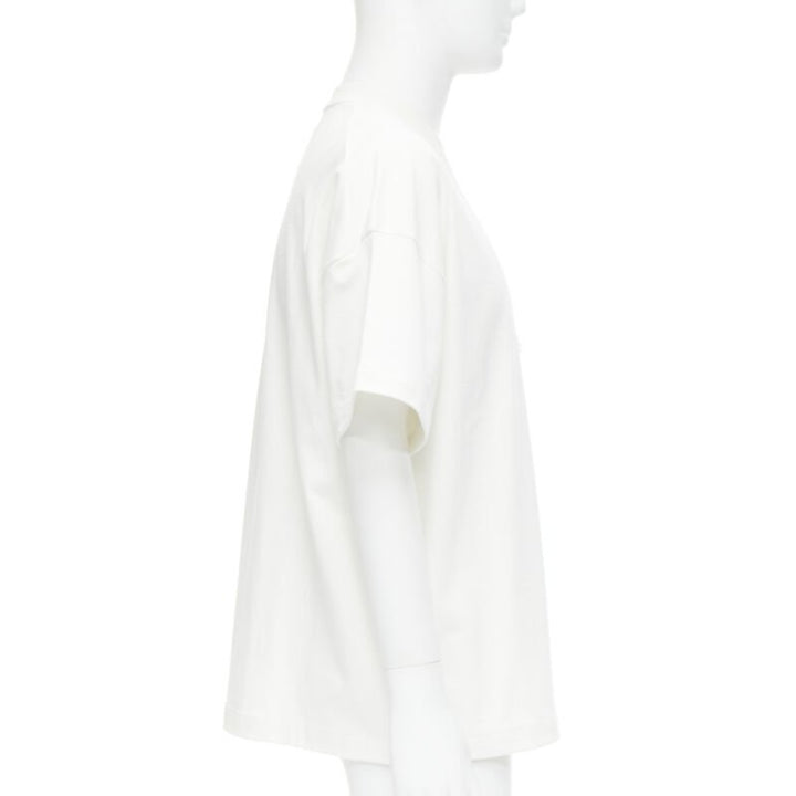 JIL SANDER 2021 Florence Henri photo patchwork oversized boxy t-shirt XS