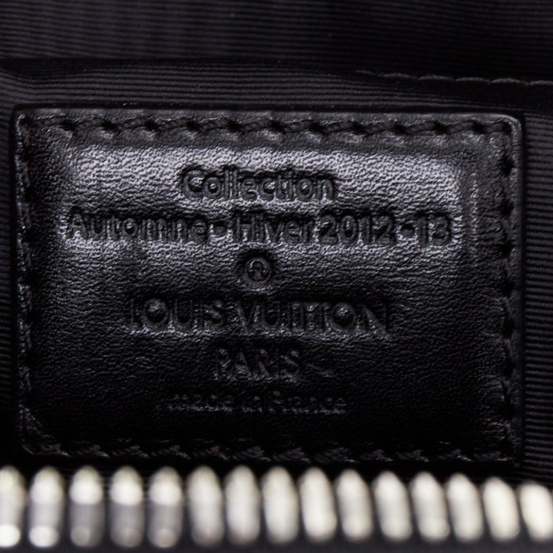 LOUIS VUITTON 2012 Stephen Sprouse Speedy 30 leopard jacquard canvas leather bag