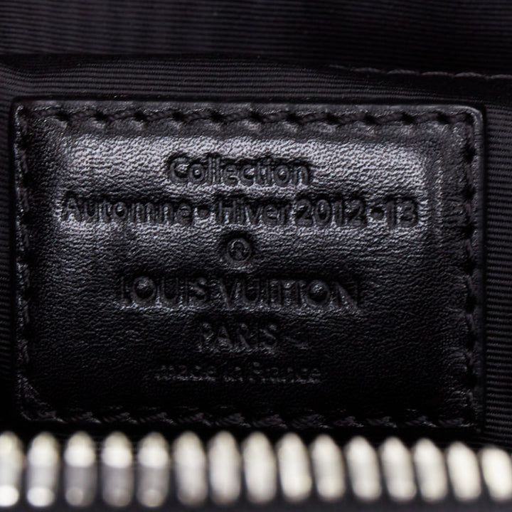 LOUIS VUITTON 2012 Stephen Sprouse Speedy 30 leopard jacquard canvas leather bag