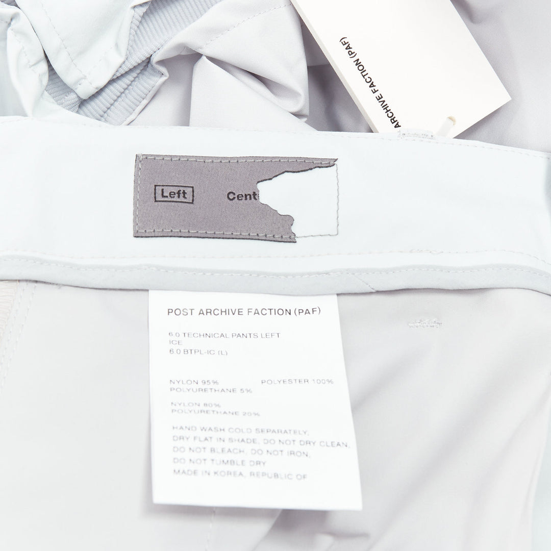 POST ARCHIVE FACTION 6.0 Technical Left Ice baby blue nylon pants L