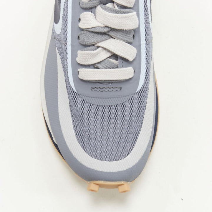 NIKE SACAI CLOT LD Waffle DH3114 001 grey navy sneaker US5 EU37.5