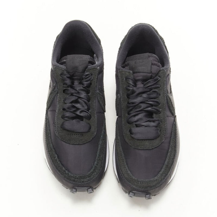 NIKE SACAI LD Waffle BV0073 002 black white sneaker US5 EU37.5