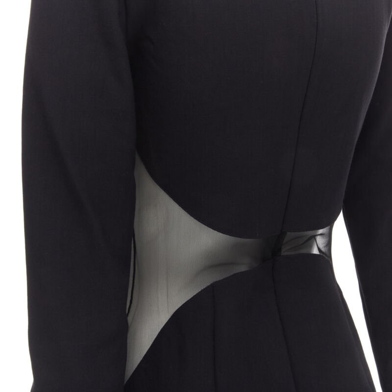 STELLA MCCARTNEY 2013 Runway Iconic sheer waist illusion bodycon dress IT40 S