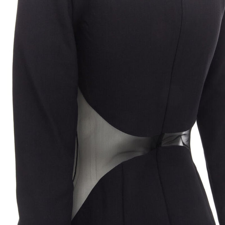 STELLA MCCARTNEY 2013 Runway Iconic sheer waist illusion bodycon dress IT40 S