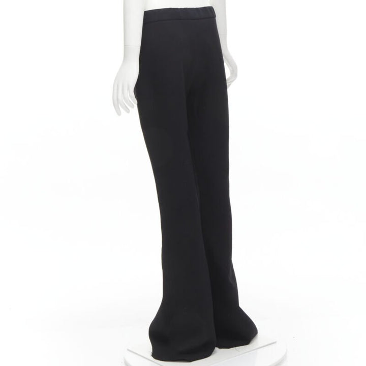 GAUCHERE Rihanna 100% virgin woo wide legl flared trousers FR38 M