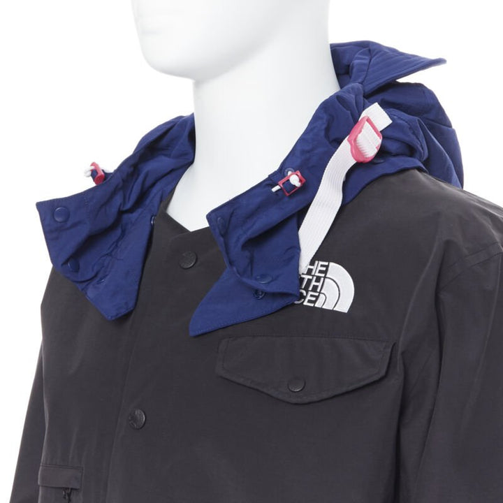THE NORTH FACE KAZUKI KURAISHI Black Label Charlie Duty Jacket Black Blue L